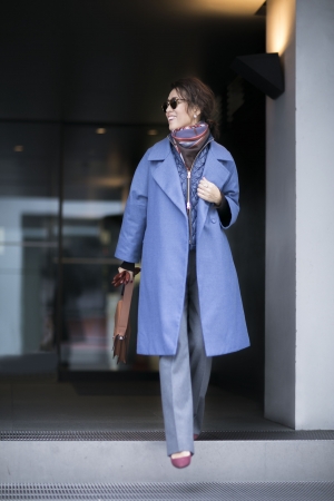 スタイリスト大草直子さんとのスペシャルコラボダウンが完成！ | 株式