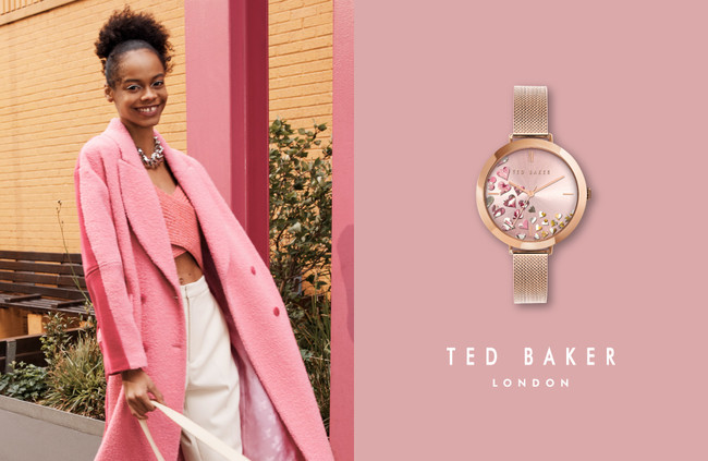 TED BAKER LONDON (テッドベーカーロンドン) のべっ甲ベゼルや華やかな