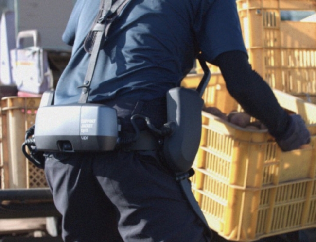 業界最安、モーター付アシストスーツが月額18,000円従来の半分以下で