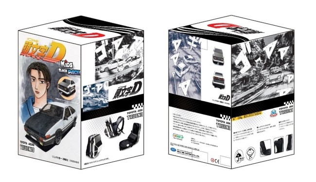 頭文字D】 トヨタAE86 ”藤原とうふ店” 仕様のキッズバックパック