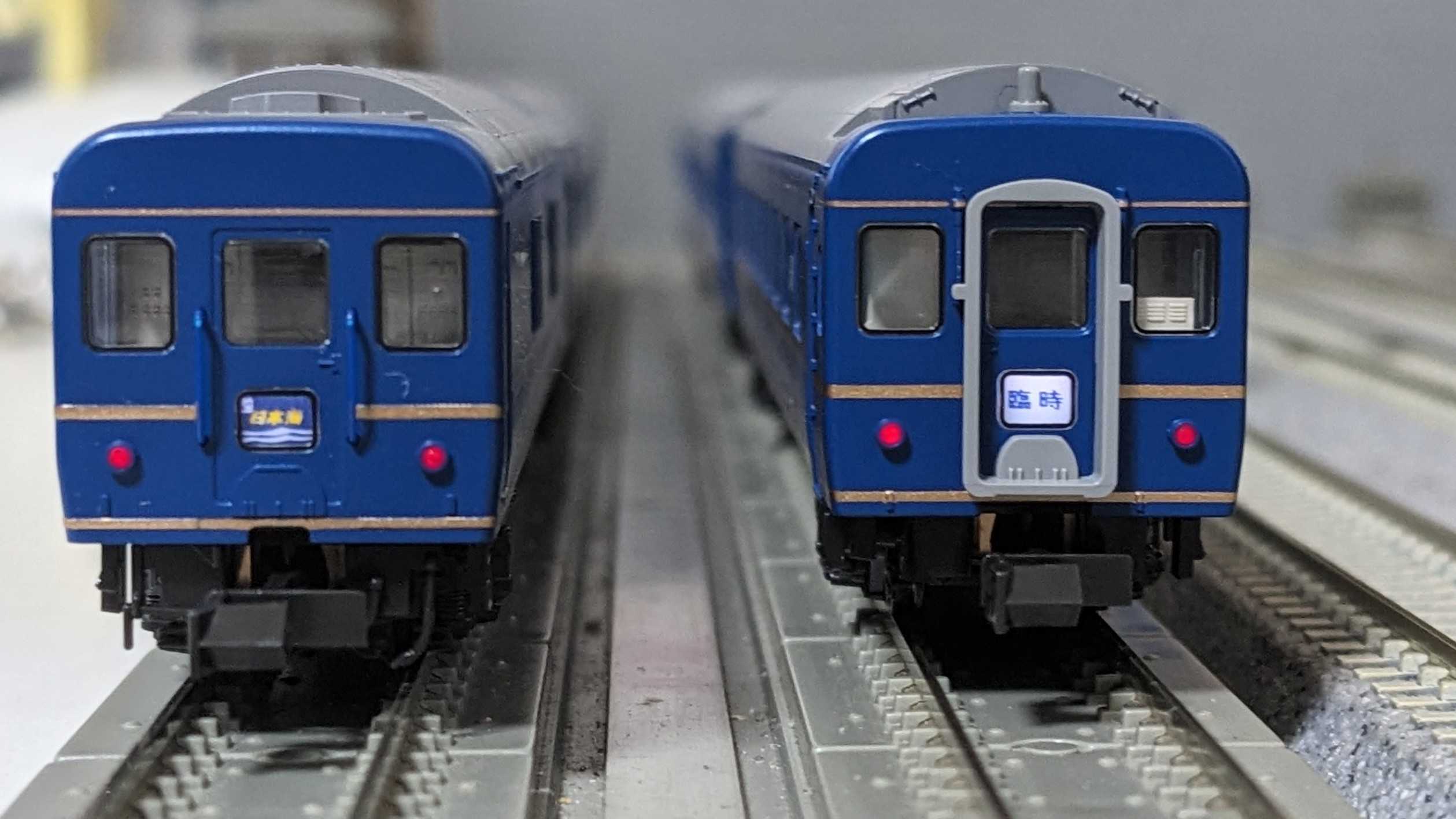 🔴入線 KATO 10-881/882 24系 寝台特急「日本海」基本/増結 11両 JR