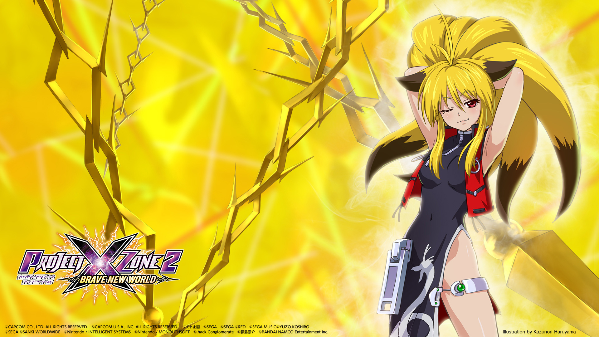 スペシャル壁紙配信｜SPECIAL｜PROJECT X ZONE 2：BRAVE NEW WORLD