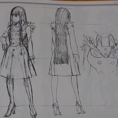 THE ART OF KLK Vol.1-3 Complete Set Kill la Kill Design art Book