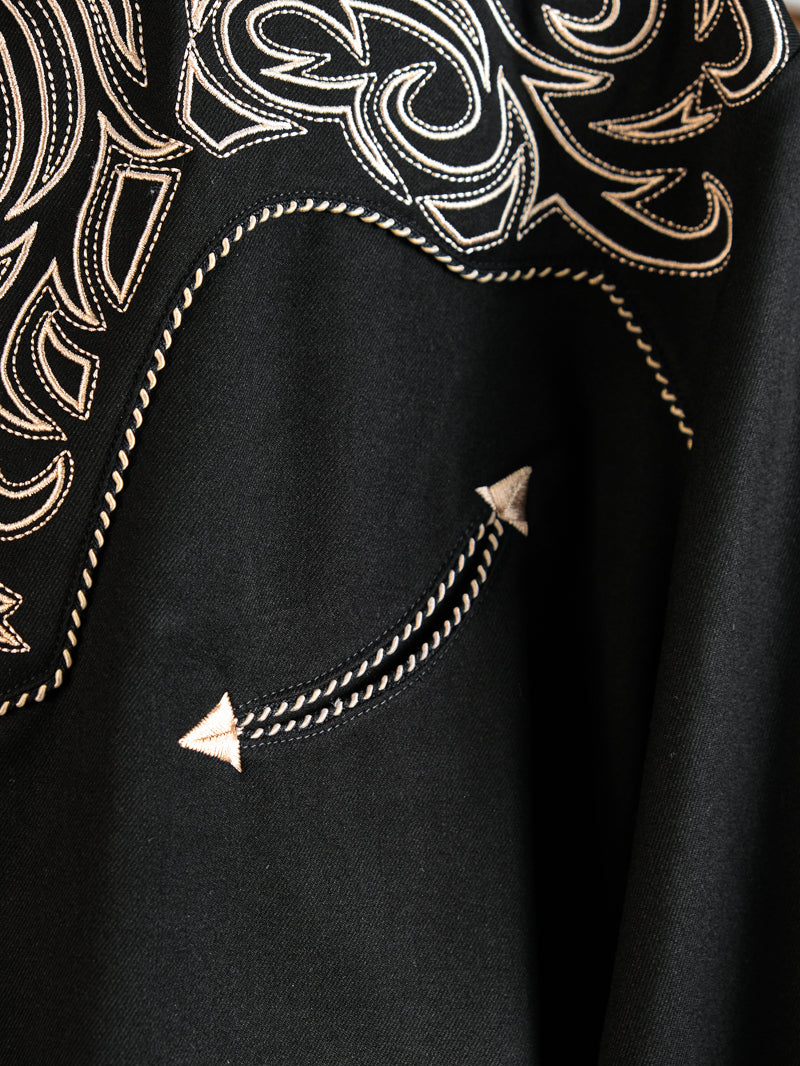 刺繍装飾△ヴィンテージ50s復刻 ウエスタンシャツ▽ – quietman clothes