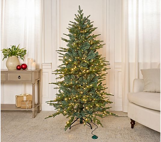 Bethlehem Lights 6.5' Micro LED Tree w/ 4-in-1 LEDs & Storage Bag