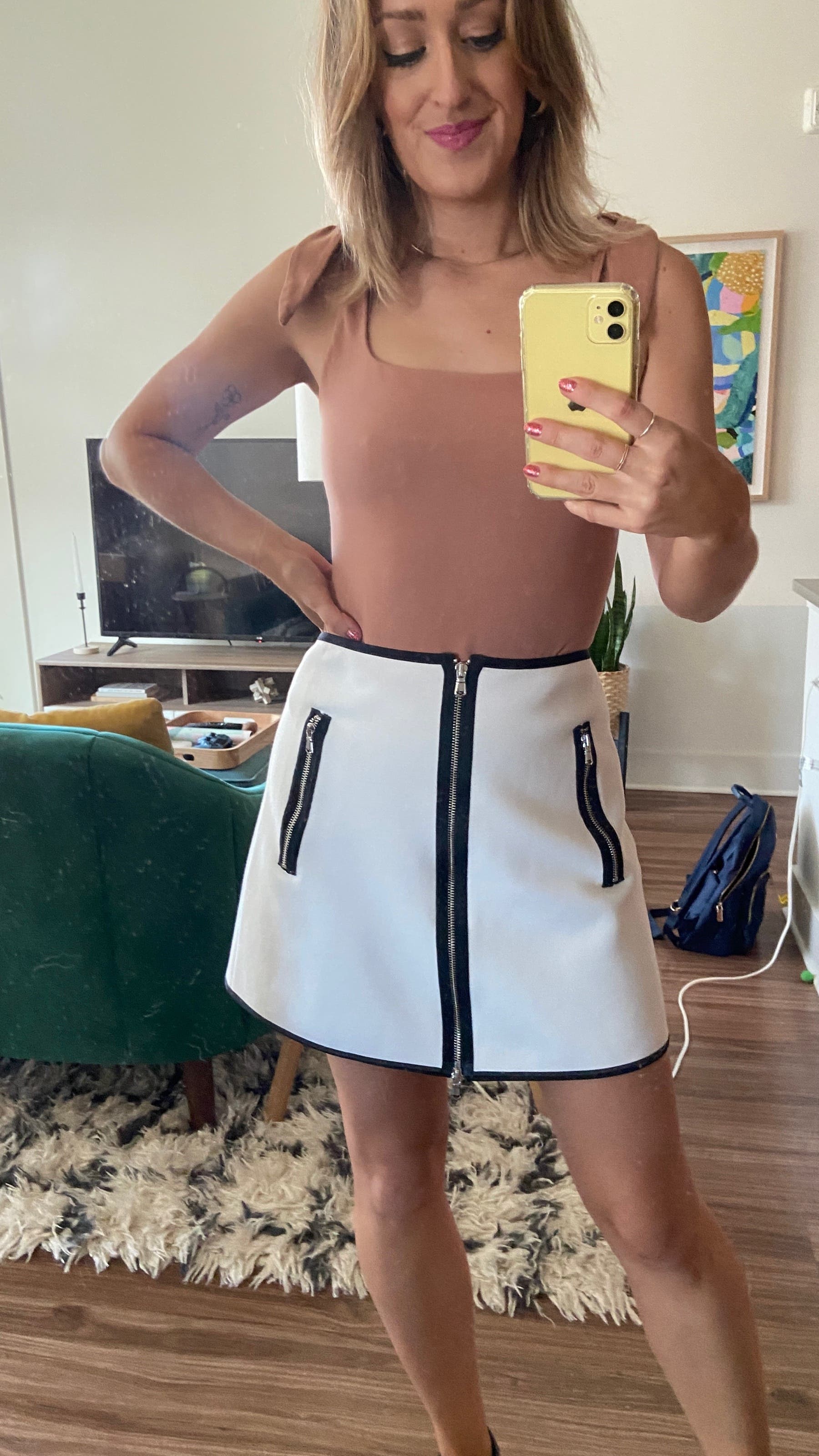 4Y 23aw Soor Ploom flippa skirt ミニスカート 30%OFF】flare mini