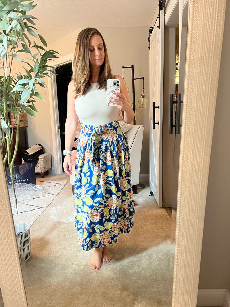 Floral Alexis Skirt by Hunter Bell | Rent the Runway