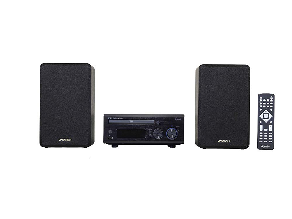 楽天市場】ドウシシャ SANSUI 真空管ハイブリッドアンプ搭載CDステレオ