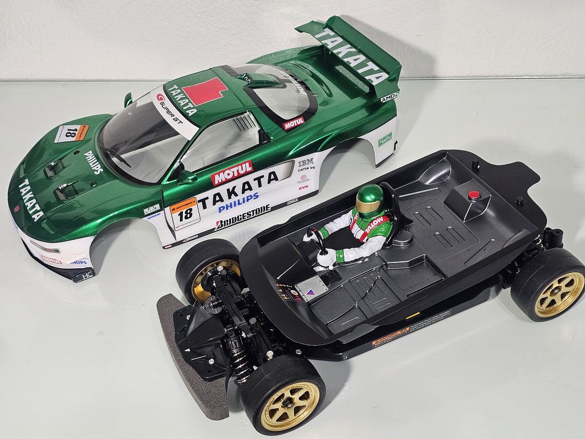 Tamiya TT-02 “Concourse Series” 1998 TAKATA Honda NSX Racing 1/10