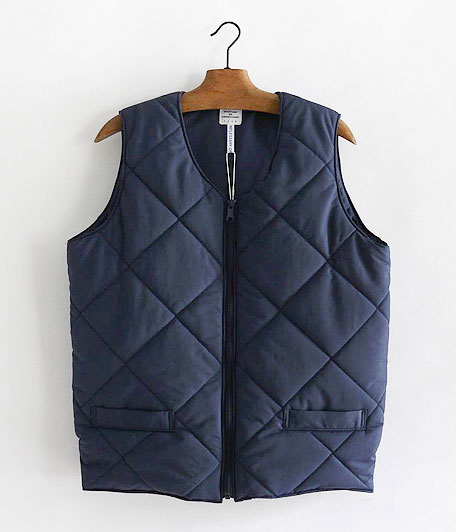 NECESSARY or UNNECESSARY QUILT VEST [NAVY] - Fresh Service