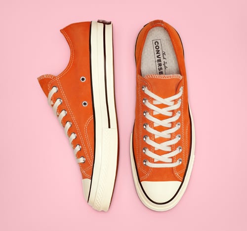 CT70 CAMPFIRE ORANGE（旧 ORANGE SUEDE） LOW CUT （スエード素材