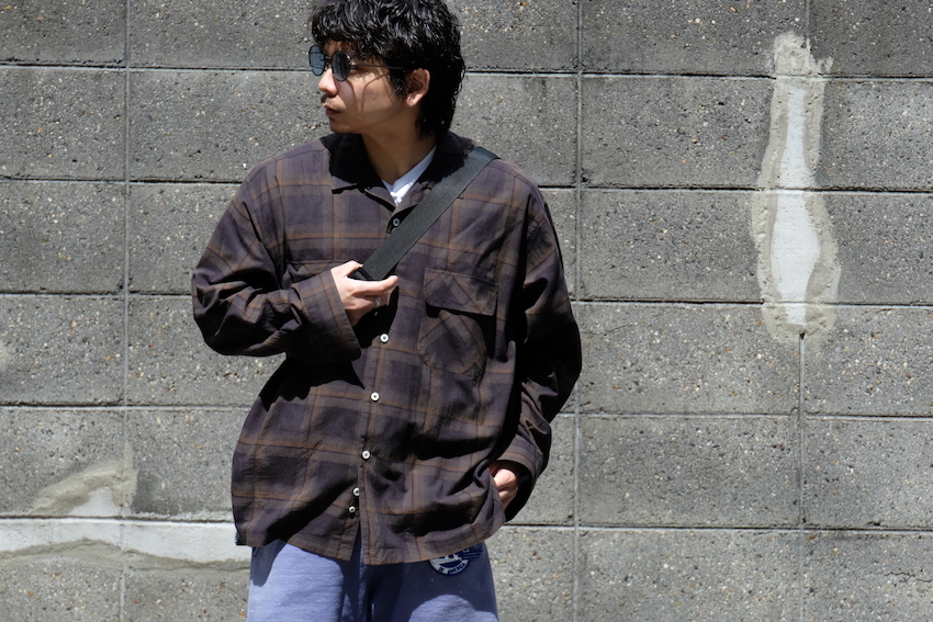 SEDAN ALL-PURPOSE MADRAS PLAID OPEN COLLAR SHIRT - Blog