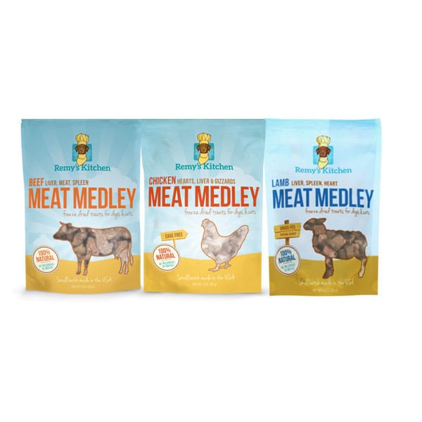 Meat Medley 3 Pack for Dogs and Cats - Remy's Kitchen