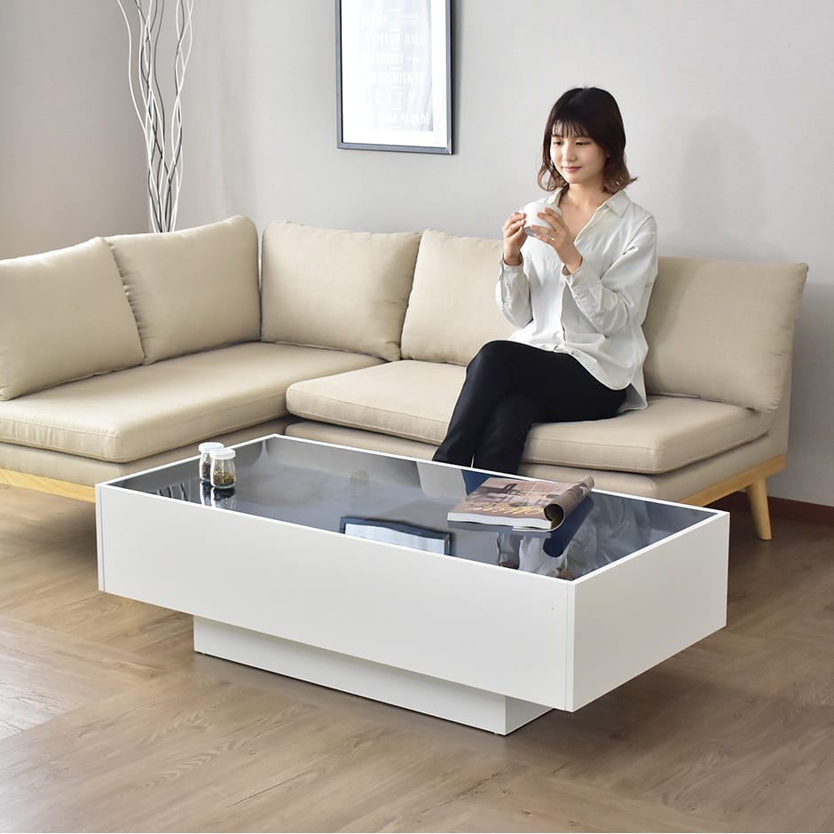 センターテーブル「キール」｜ 上質なデザインと実用性が一体となった