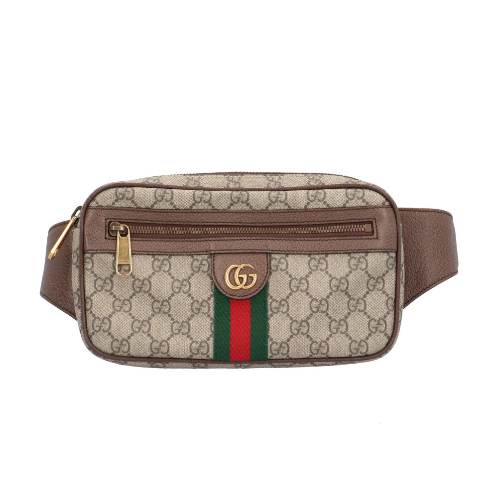 GUCCI グッチ GGベルトバッグ オフィディア GGスプリーム ボディバッグ