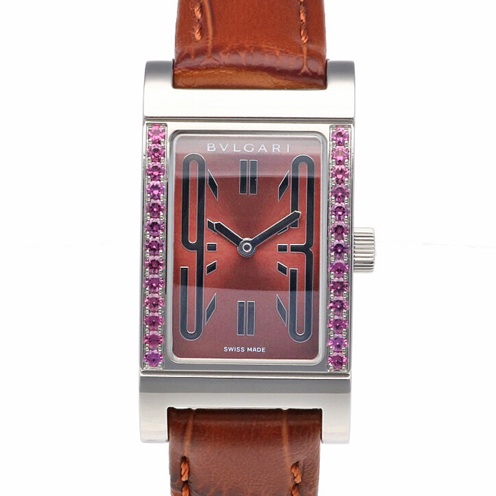BVLGARI ブルガリ レッタンゴロ 腕時計 ステンレススチール RT39S