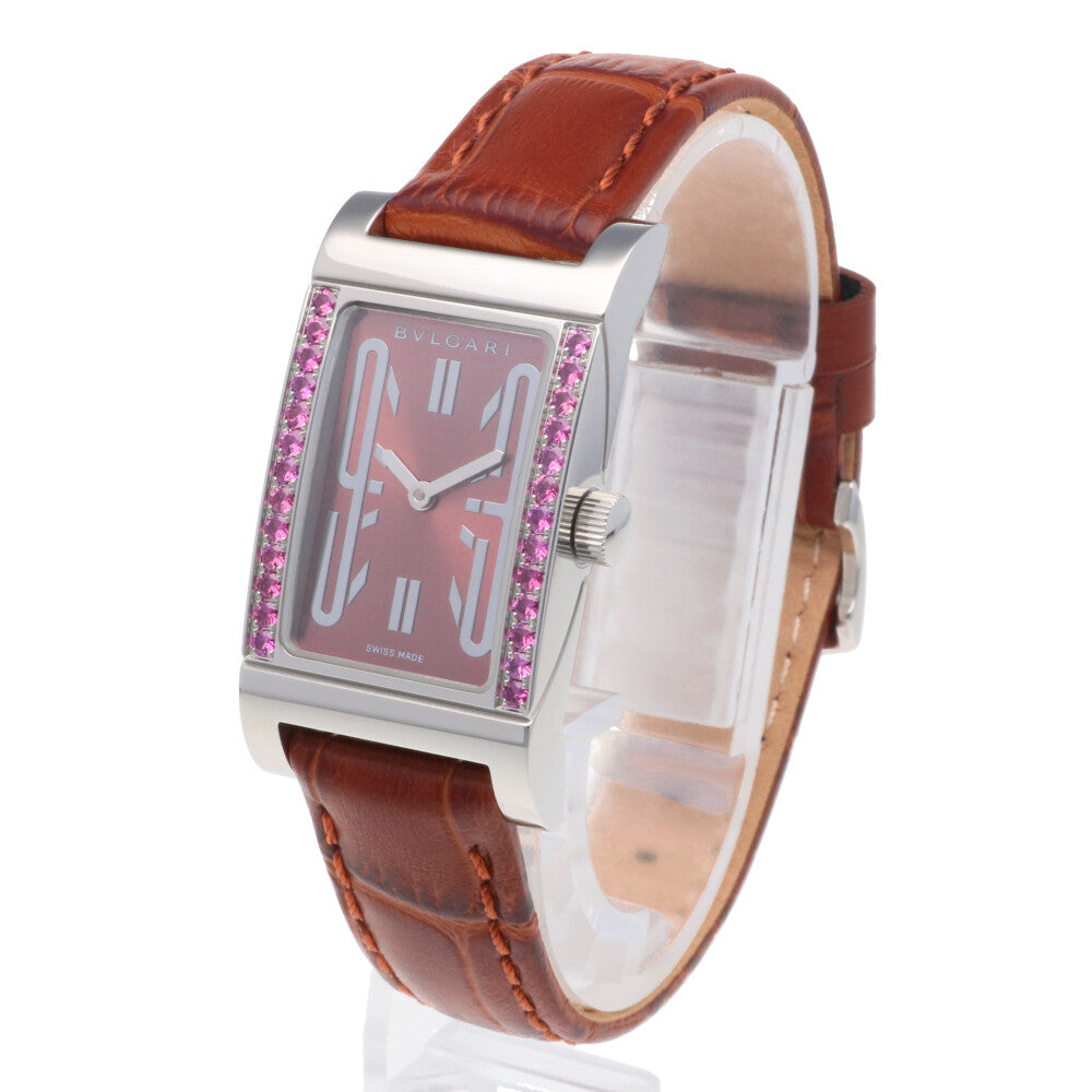 BVLGARI ブルガリ レッタンゴロ 腕時計 ステンレススチール RT39S