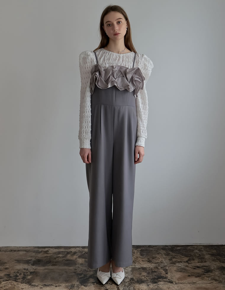 シアーフリルキャミオールインワン - オールインワン通販 | 人気