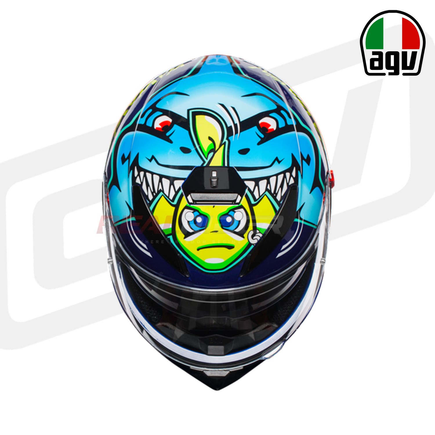 AGV K3SV ROSSI MISANO 2015 - REALRIDER