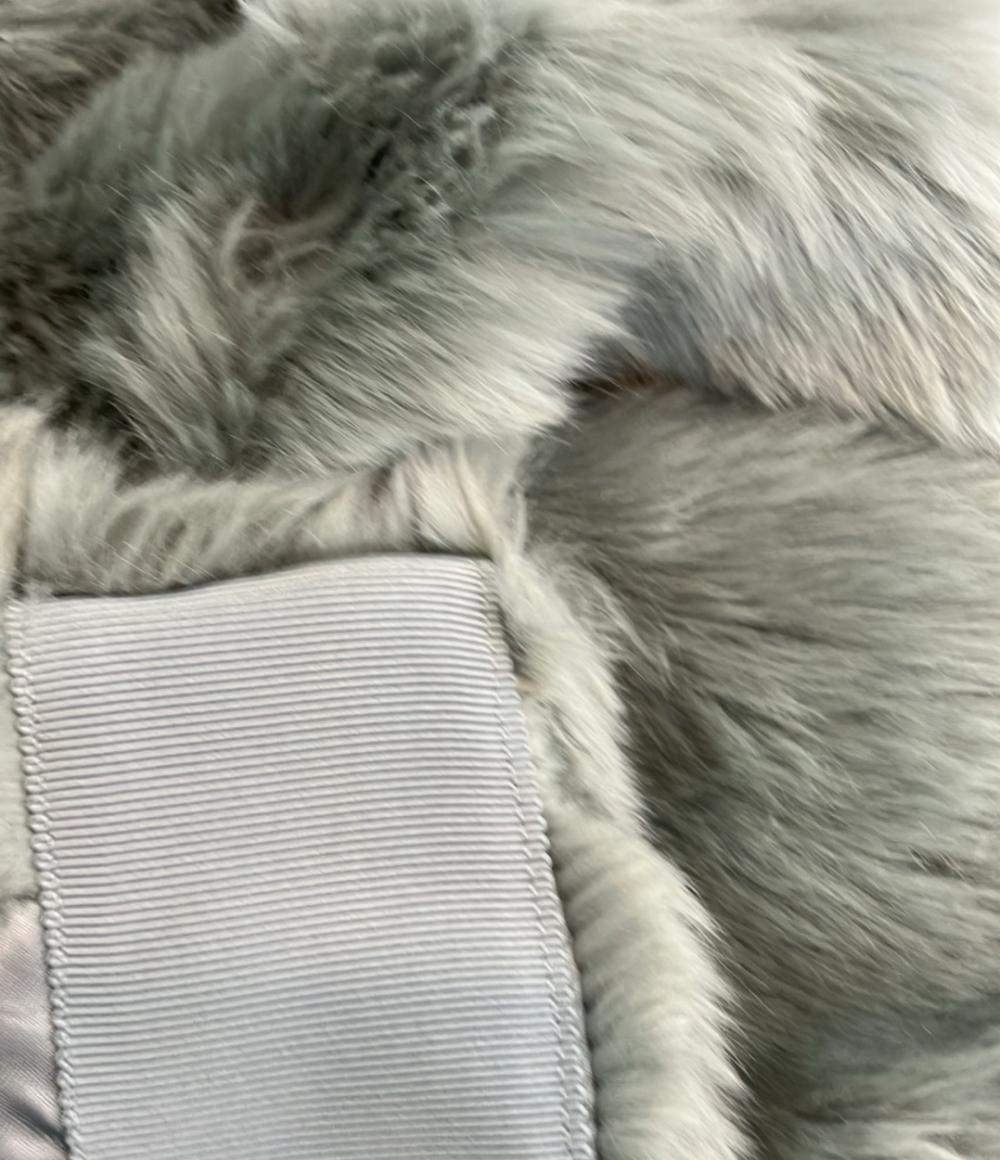 ユナイテッドアローズ フェイクファーノーカラーコート レディース