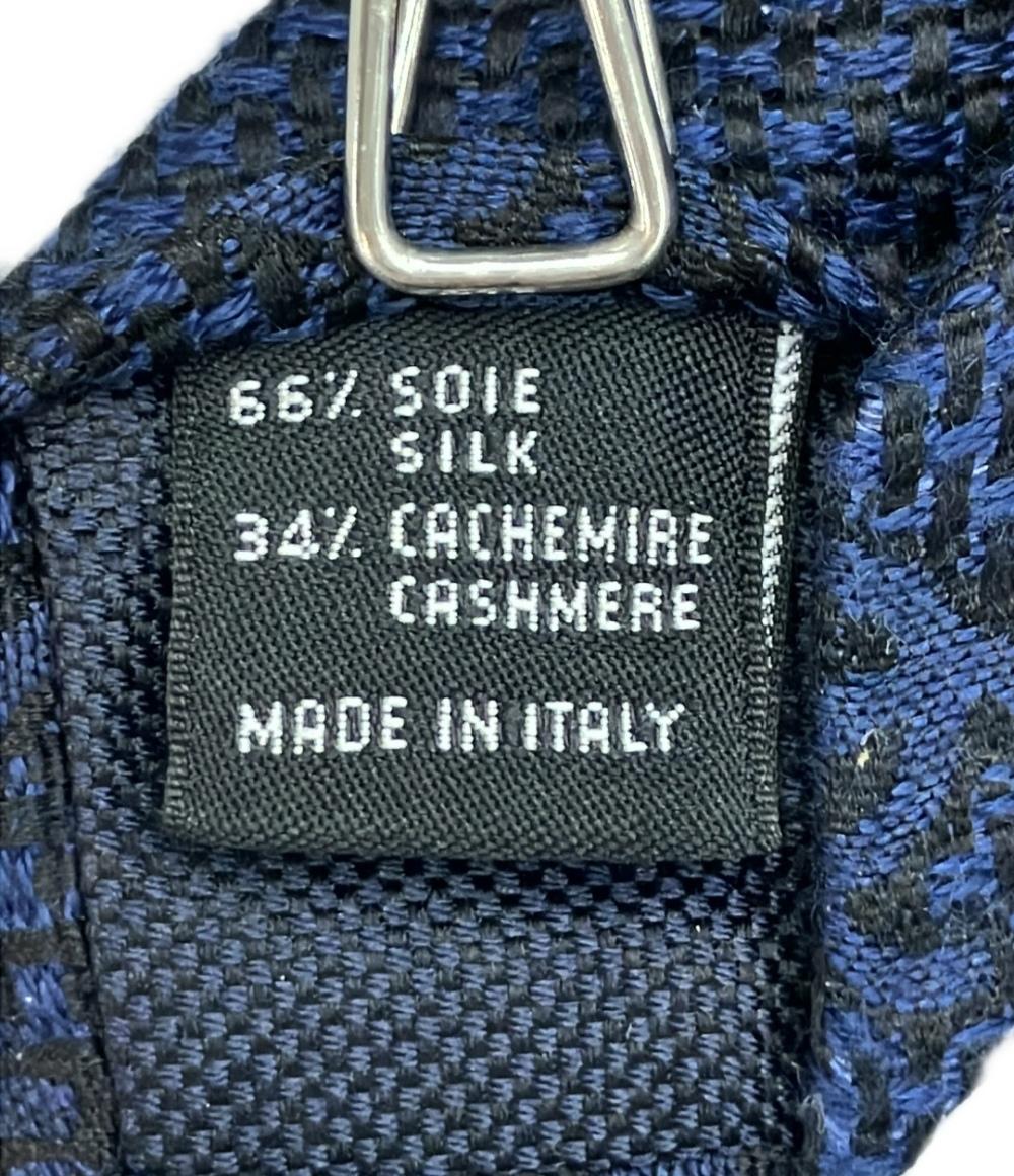 CHANEL ネクタイ シルク カシミア ココマーク メンズ シャネル