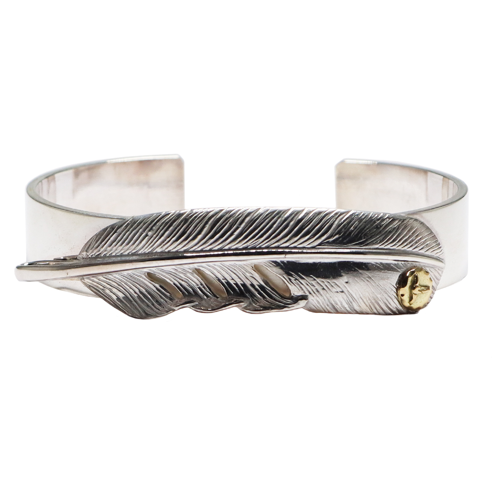 TADY&KING特大SVフェザー平打ちバングルK18ロングホーン ALL ITEM