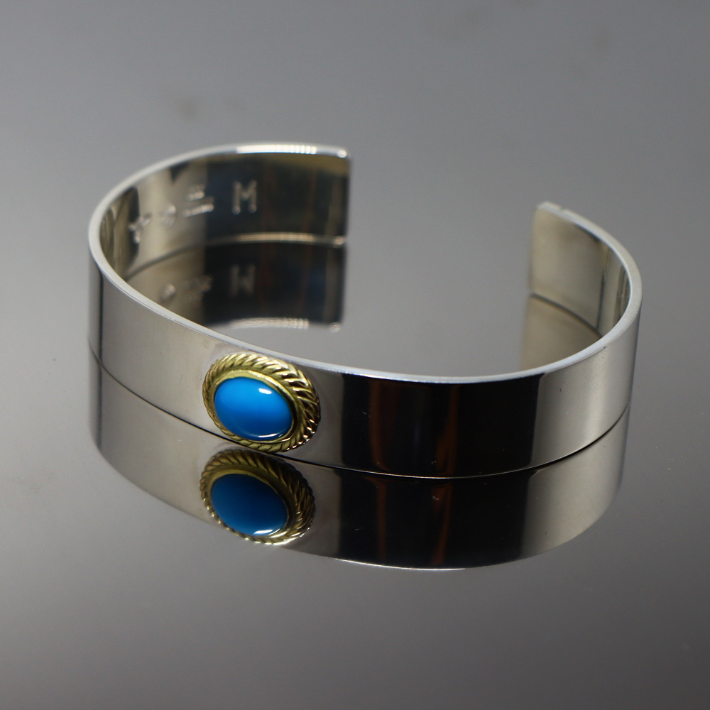 TADY&KING平打ちバングル金縄ターコイズ ALL ITEM TADY＆KING ONLINE STORE