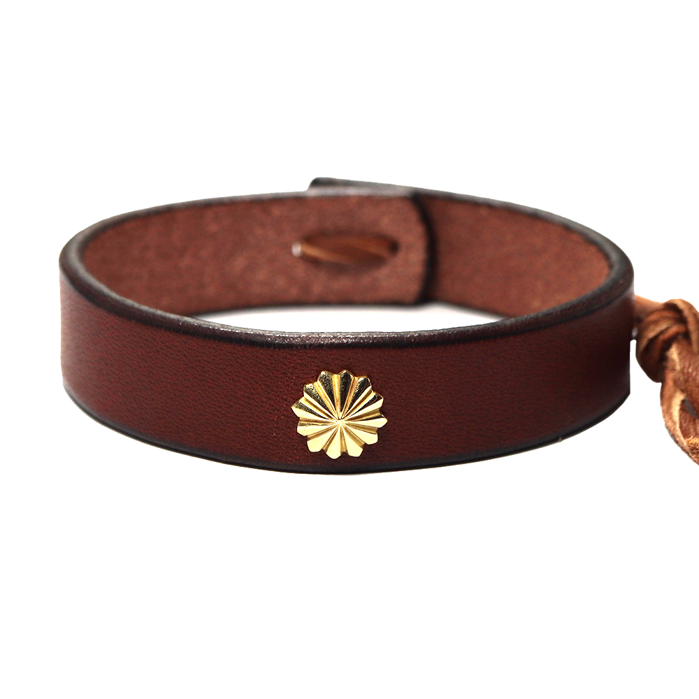 TADY&KINGK18アポロ付きレザーブレスレット ALL ITEM TADY＆KING