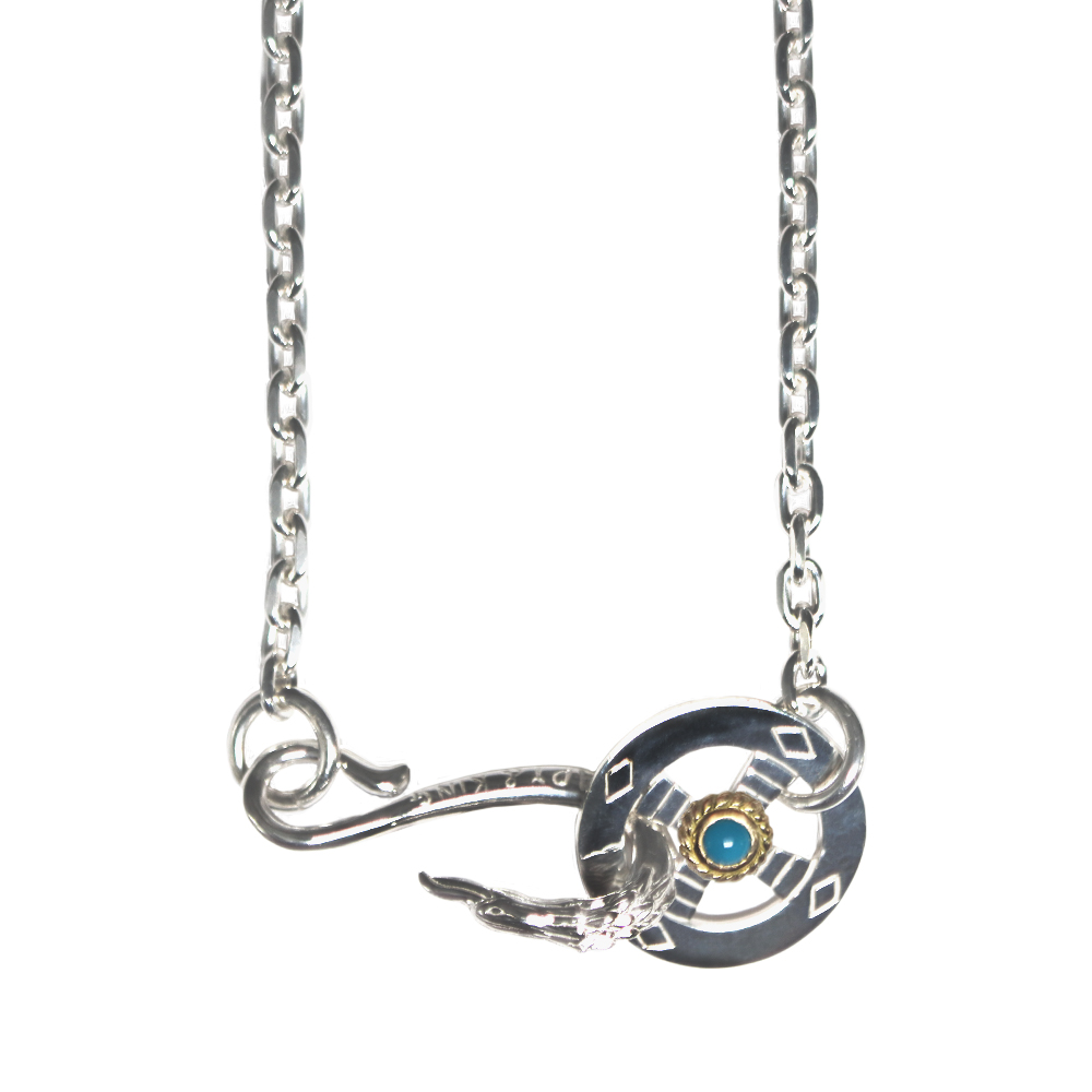 TADY&KINGイーグルフック＆レギュラーホイール金縄ターコイズ付き