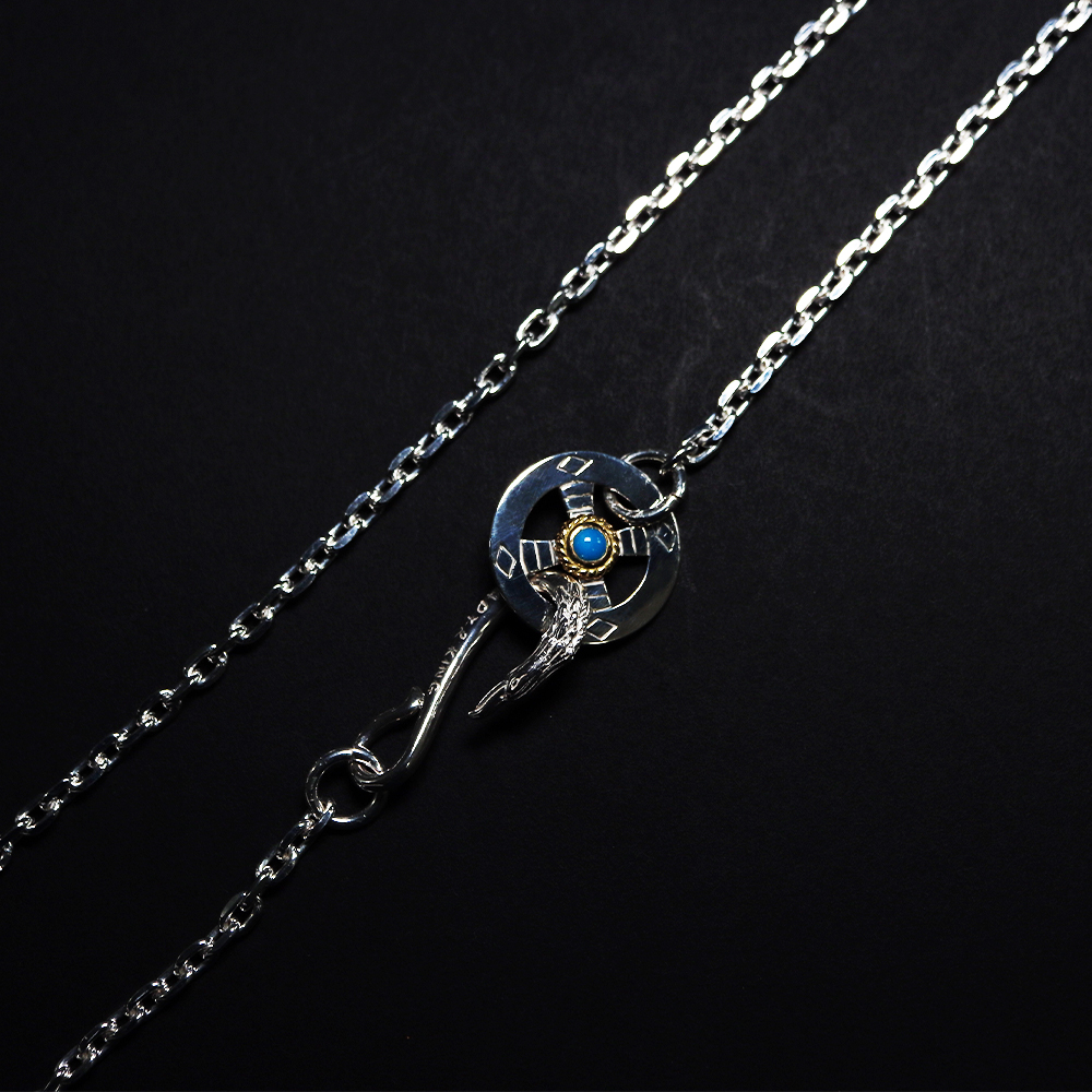 TADY&KINGイーグルフック＆レギュラーホイール金縄ターコイズ付き