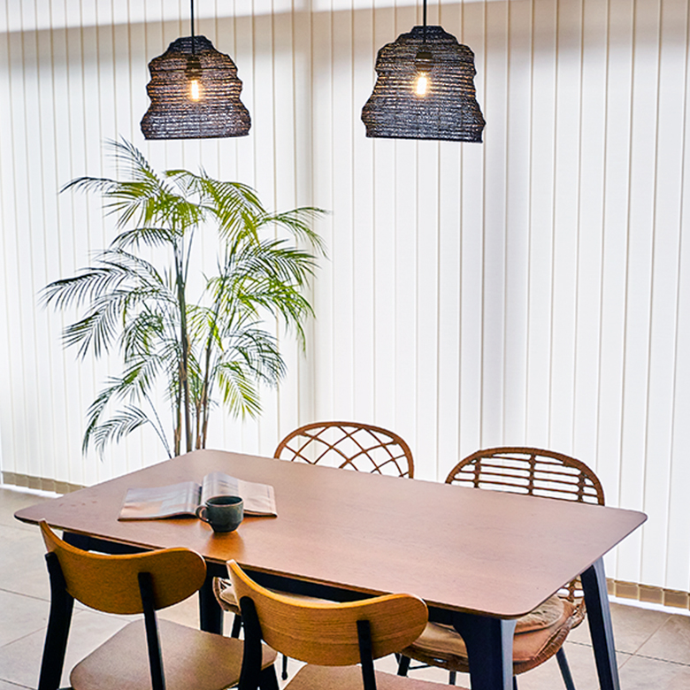 ペンダントランプ ワイヤーメッシュ ランプシェード「ベル」 照明