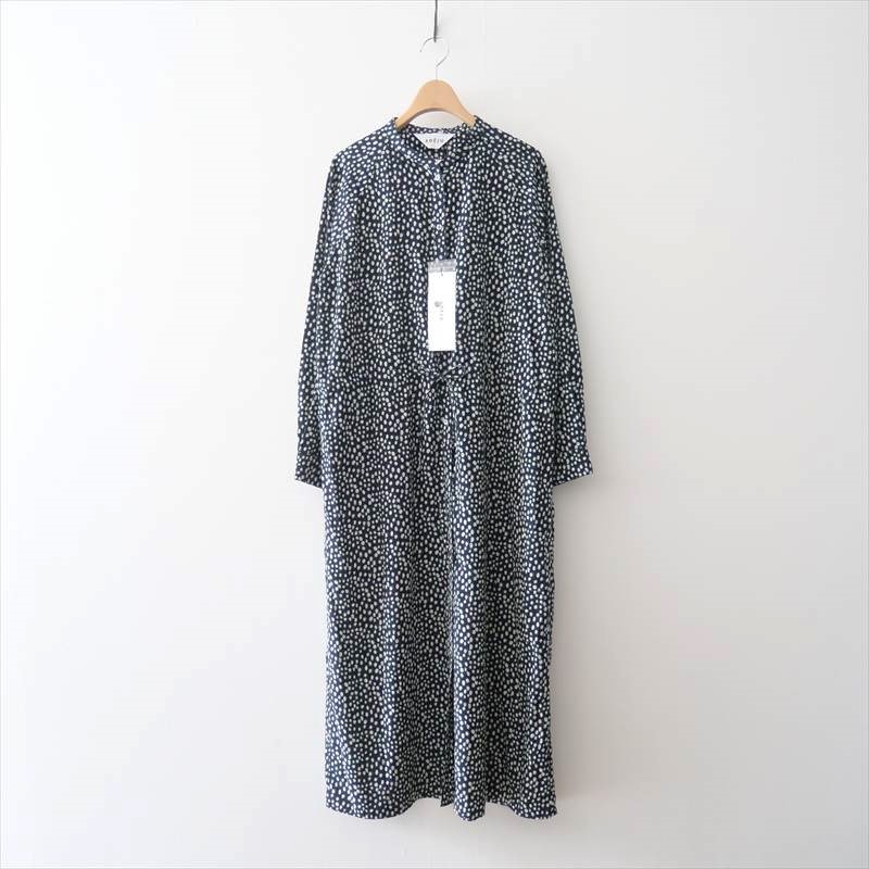 吉祥寺店・買取入荷】SOEJU レオパード柄バンドカラーワンピース ソージュ