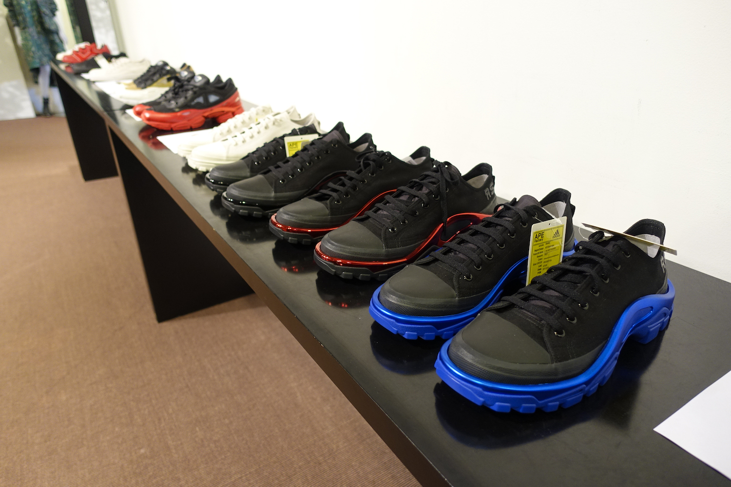 展示会レポート】adidas Y-3 / adidas by RAF SIMONS / adidas by Rick