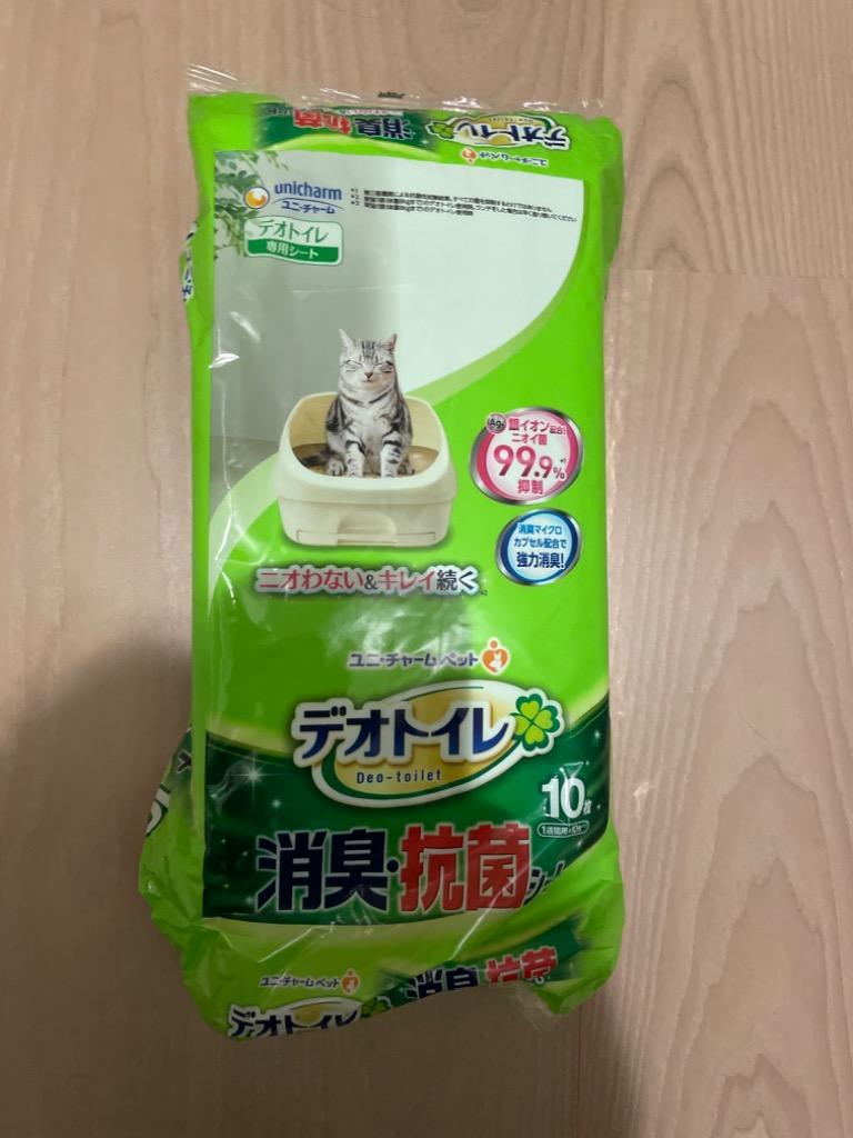 デオトイレ 1週間消臭・抗菌デオトイレ 取りかえ専用 消臭シート 10