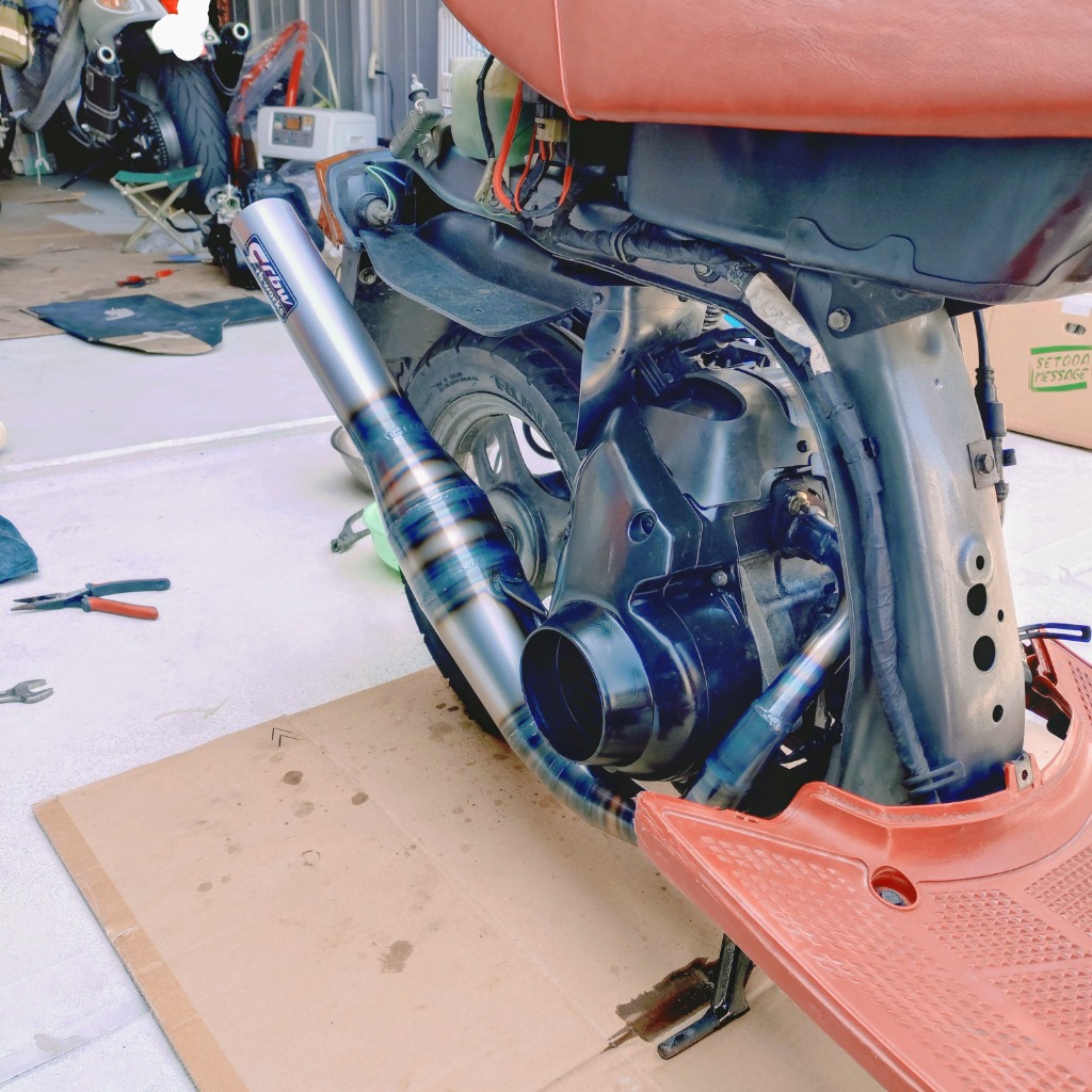 新品!!スーパーDIO(AF27．28) ZX ディオ ショットガン