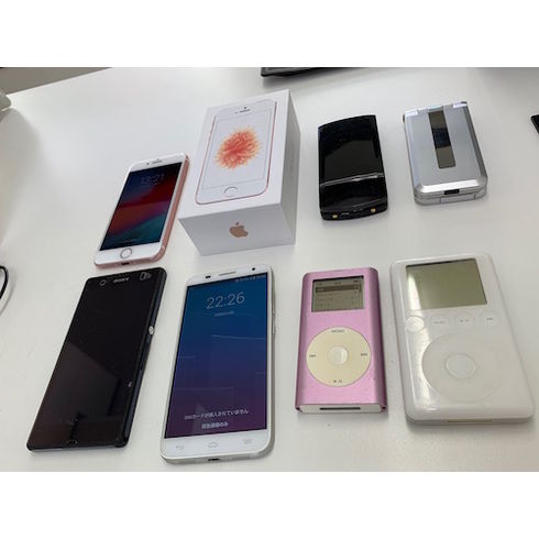 iPhone、iPod、ガラケー、xperia、Androidジャンク買取