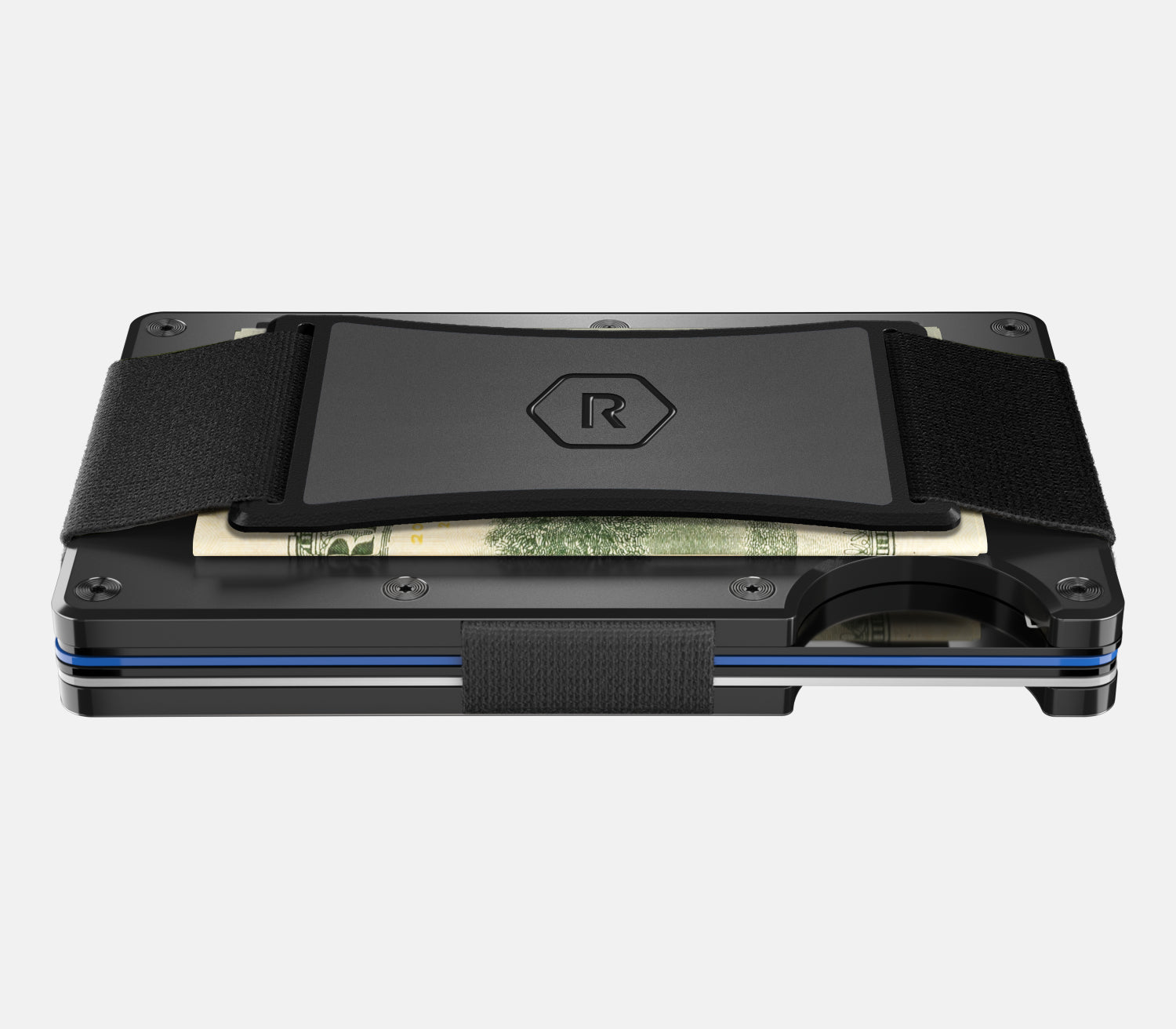 Gunmetal Wallet: High-Grade Aluminum — Minimalist // The Ridge