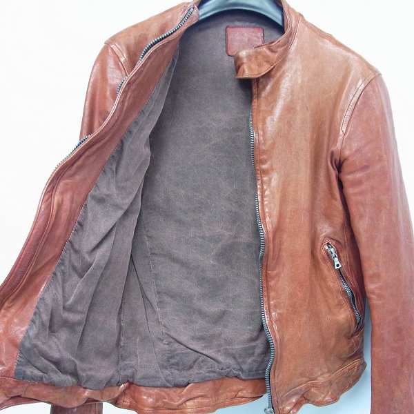 BACKLASH/バックラッシュ ジャパンホースレザーシングルライダース