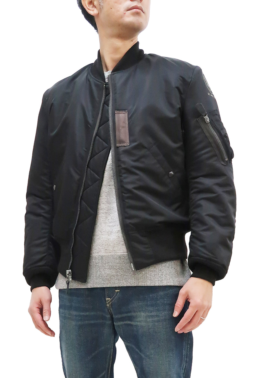 Buzz Rickson MA-1 William Gibson Black MA-1 Flight Jacket Men's
