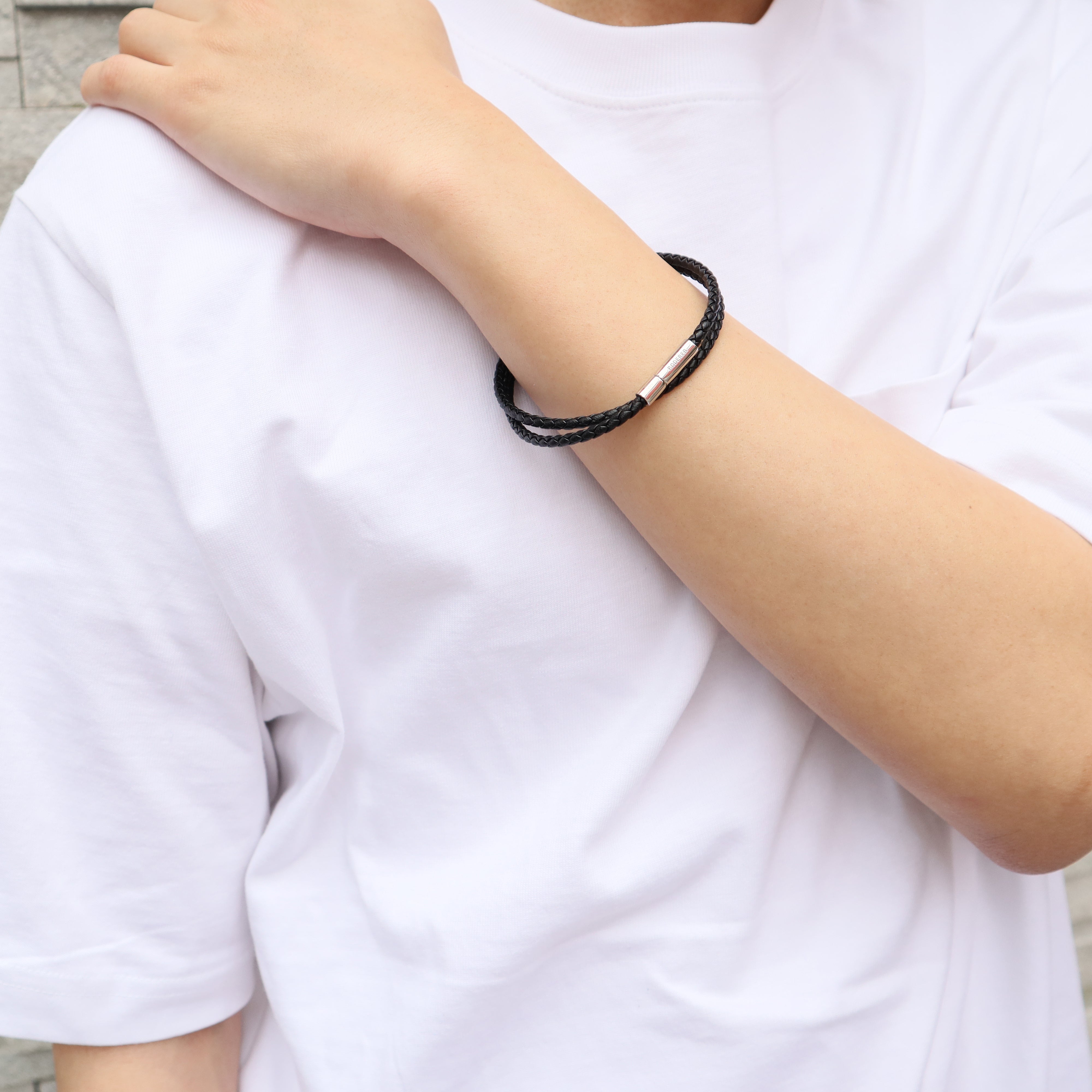 ロデレール｜ジャンニ ダブルツアーブレスレット(ブラック)