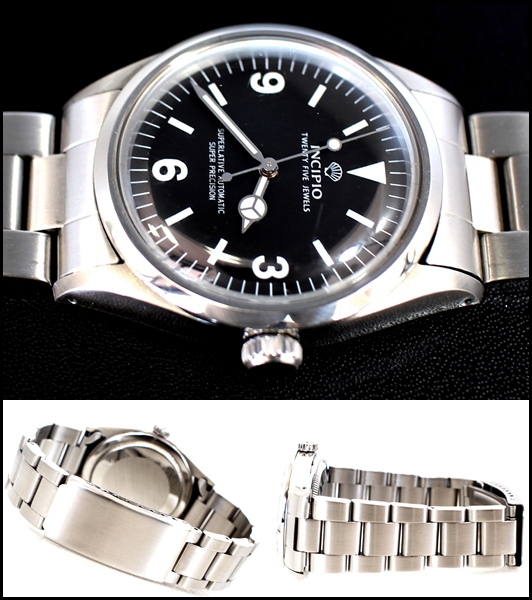 INCIPIO インキピオ ゼログラフ・1016タイプ ドーム風防【Begin限定品