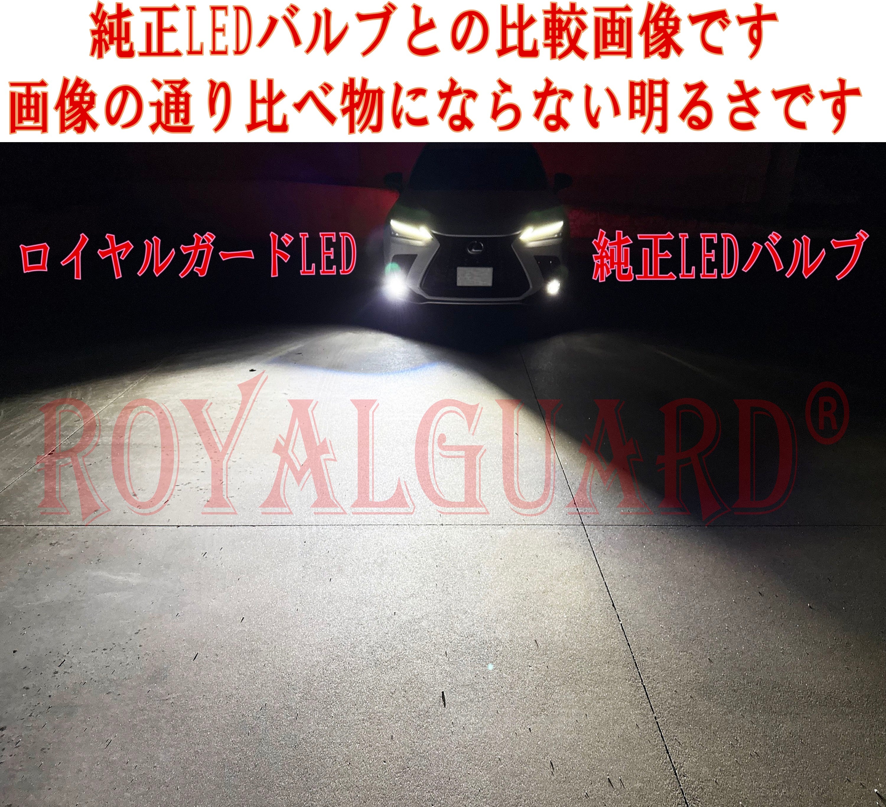 L1b LEDバルブ 純正LEDフォグ交換キット ホワイト 6000k ロイヤル