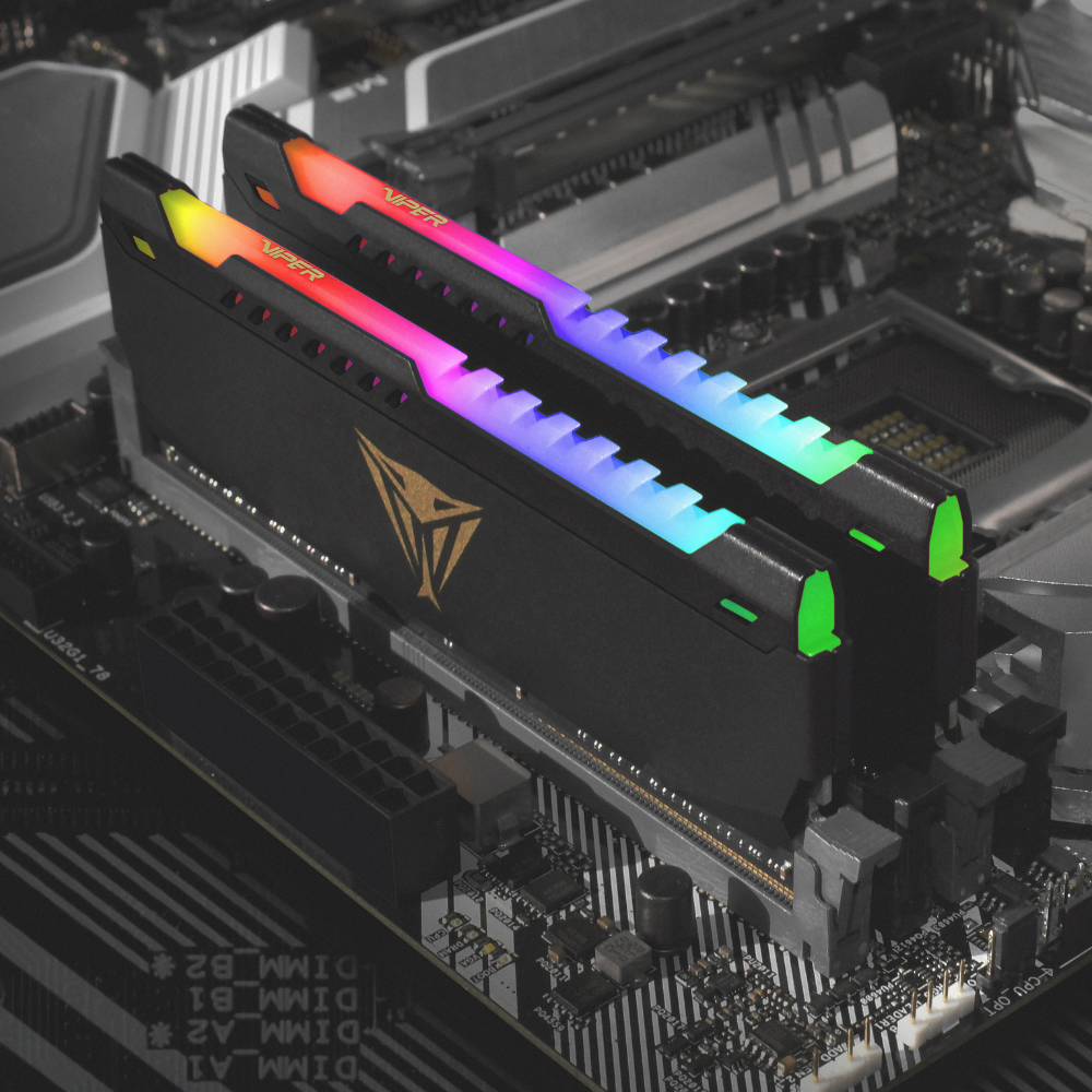 RAM Patriot Viper Steel RGB DDR4 16GB (2 x 8GB) 3600MHz - RS Tech