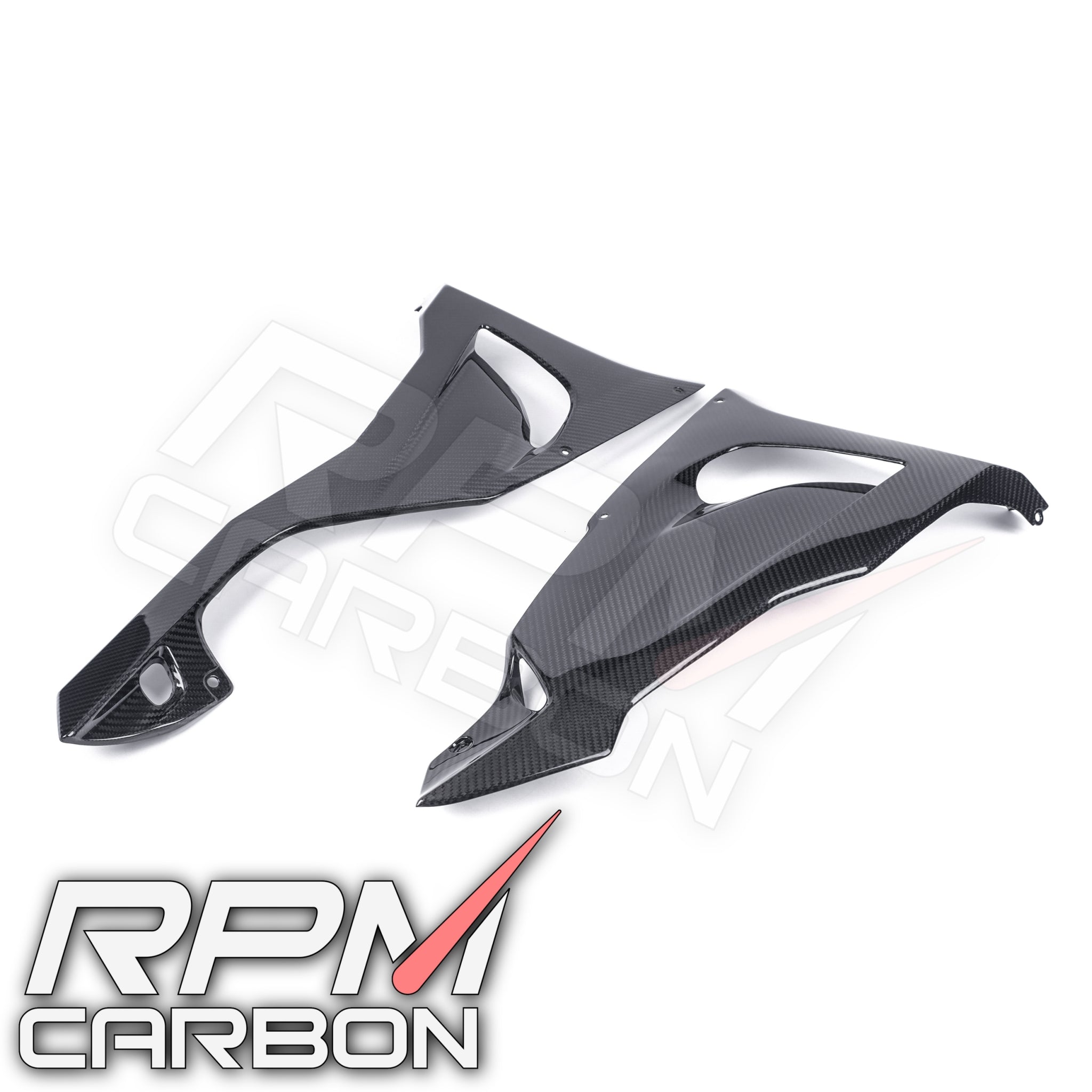 Carbon Fiber Kawasaki ZX-6R 2019+ Rear Seat Side Panels