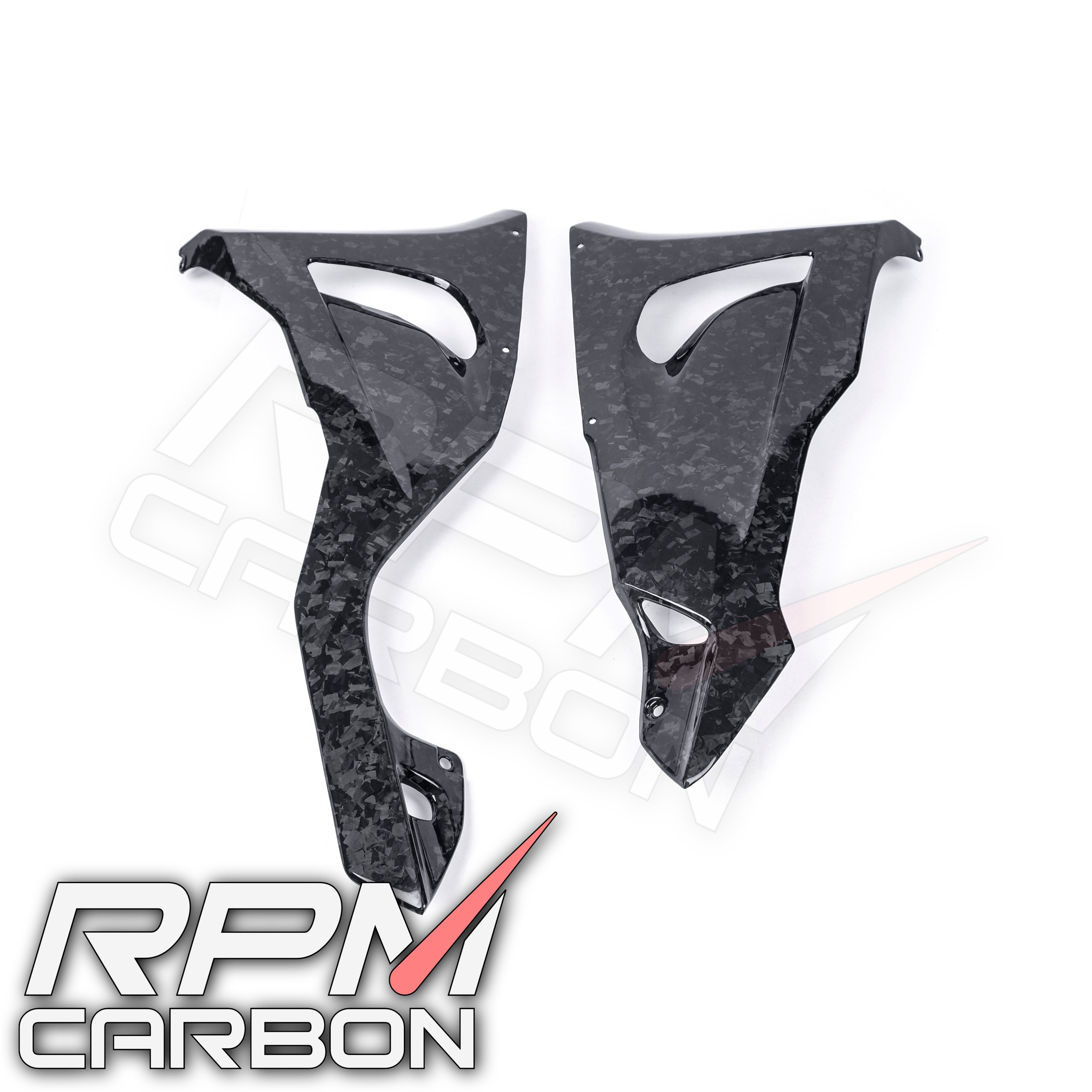 Carbon Fiber Kawasaki ZX-6R 2019+ Rear Seat Side Panels