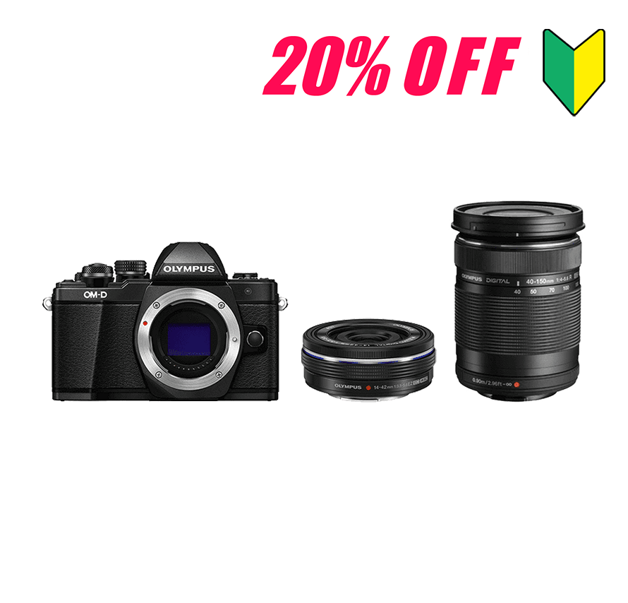 レンタル] オリンパス/OLYMPUS OM-D E-M10 Mark II ダブルズームレンズ