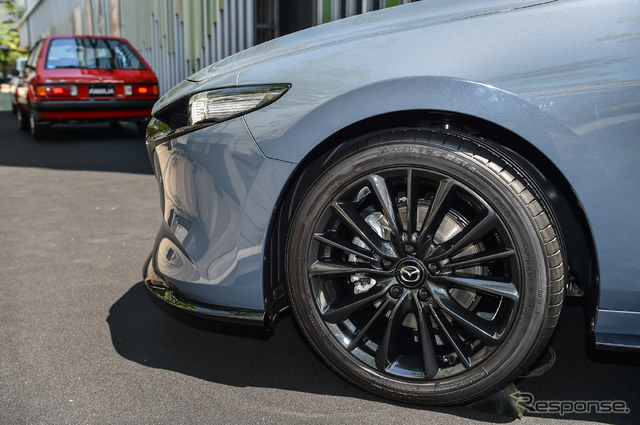 マツダ3 新型】トーヨータイヤ「プロクセス」を新車装着 215/45R18