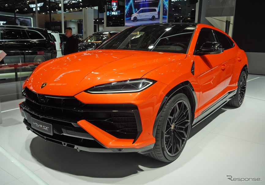 ランボルギーニのSUV『ウルス』に800馬力のPHEV登場…北京モーター