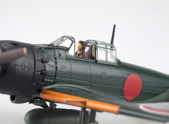 再販】スカイネット ダイキャストモデル No.03 1/48 三菱A6M5 零式