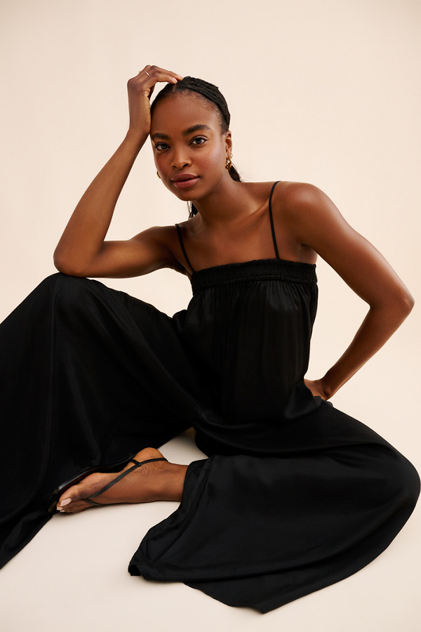 Waistless Sleeveless Wide-Leg Jumpsuit | Nuuly